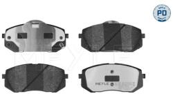 MEYLE Sada brzdových platničiek kotúčovej brzdy MEYLE 025 245 0116/PD (025 245 0116/PD)