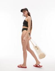 Topshop fekete bikini felső csíkos NJ1 onu S