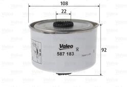 VALEO Palivový filter VALEO 587183 (587183)