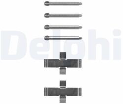 DELPHI Súprava príslušenstva, obloženie kotúčovej brzdy DELPHI LX0093 (LX0093)