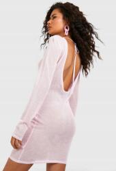 Boohoo rózsaszín mini ruha B18 zeo M