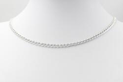 Ezüst nyaklánc Mona Lisa tömör 5mm széles