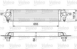 VALEO Chladič plniaceho vzduchu VALEO 818358 (818358)