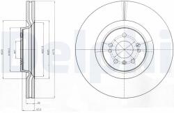 DELPHI Tarcza Ham. Mercedes Gl/pak 1 St (bg9060c)