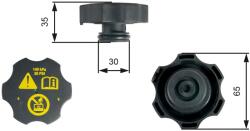 GATES Uzatvárací kryt, nádobka chladiacej kvapaliny GATES RC249 (RC249)