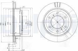 DELPHI Brzdový kotúč DELPHI BG3813 (BG3813)