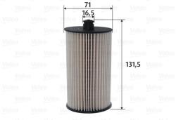 VALEO Palivový filter VALEO 587071 (587071)