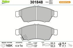 VALEO Klocki Hamulcowe First (301848)