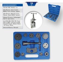 KS TOOLS Sada prípravkov otočenia/zatlačenia piestikov brzdov. strmeň KS TOOLS BT701000 (BT701000)