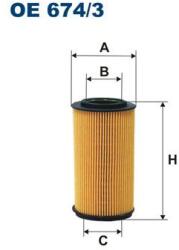 FILTRON Olejový filter FILTRON OE 674/3 (OE 674/3)