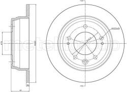 METELLI Brzdový kotúč METELLI 23-0928C (23-0928C)