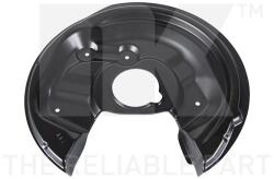 NK Ochranný plech proti rozstreku, Brzdový kotúč NK 234781 (234781)