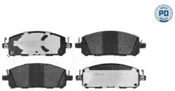 MEYLE Sada brzdových platničiek kotúčovej brzdy MEYLE 025 268 4017/PD (025 268 4017/PD)