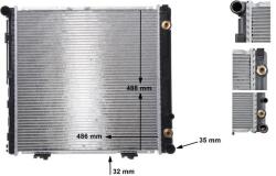 MAHLE Chladič motora MAHLE CR 291 000S (CR 291 000S)