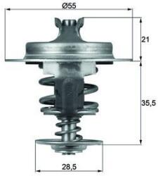 MAHLE Termostat chladenia MAHLE TX 67 83D (TX 67 83D)