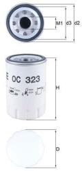 KNECHT Olejový filter KNECHT OC 323 (OC 323)