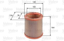 VALEO Vzduchový filter VALEO 585602 (585602)