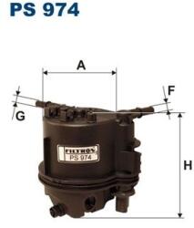 FILTRON Palivový filter FILTRON PS 974 (PS 974)