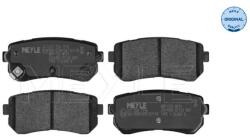 MEYLE Sada brzdových platničiek kotúčovej brzdy MEYLE 025 256 7716 (025 256 7716)