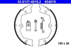 ATE Sada brzd. čeľustí parkov. brzdy ATE 03.0137-4019.2 (03.0137-4019.2)