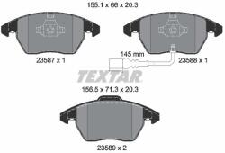 TEXTAR Sada brzdových platničiek kotúčovej brzdy TEXTAR 2358701 (2358701)