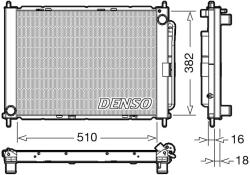 DENSO Chladiaca jednotka DENSO DRM23104 (DRM23104)