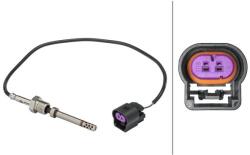 HELLA Snímač teploty výfukových plynov HELLA 6PT 358 181-701 (6PT 358 181-701)