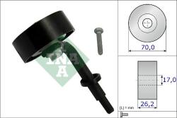 Schaeffler INA Napínacia kladka rebrovaného klinového remeňa Schaeffler INA 531 0783 10 (531 0783 10)