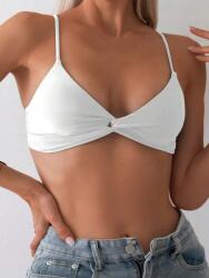 Shein fehér felső NJ4 qil fürdőruhához, Xs