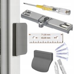 Decortrend Erkély Retesz Fogantyú Ajtókilincs Fogantyú Csavarhúzó Ingyen (043342)