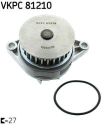 SKF Vodné čerpadlo, chladenie motora SKF VKPC 81210 (VKPC 81210)