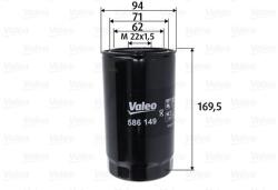 VALEO Olejový filter VALEO 586149 (586149)