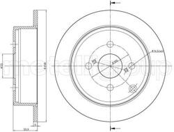METELLI Brzdový kotúč METELLI 23-0634C (23-0634C)