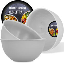  Műanyag Tál 0, 5l Snack Tál Desszert Tartály Kis Konyha Jg (DZ020310001-V03)