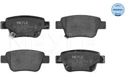 MEYLE Sada brzdových platničiek kotúčovej brzdy MEYLE 025 236 2016/W (025 236 2016/W)