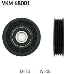 SKF Vratná/vodiaca kladka rebrovaného klinového remeňa SKF VKM 68001 (VKM 68001)