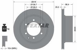 TEXTAR Brzdový kotúč TEXTAR 92146703 (92146703)