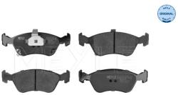 MEYLE Sada brzdových platničiek kotúčovej brzdy MEYLE 025 219 7617/W (025 219 7617/W)