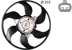 MAHLE Ventilátor chladenia motora MAHLE CFF 382 000S (CFF 382 000S)