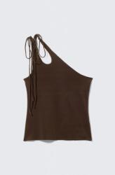 Monki barna felső kötés aszimmetria PR9 wpa S