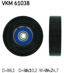 SKF Vratná/vodiaca kladka rebrovaného klinového remeňa SKF VKM 61038 (VKM 61038)