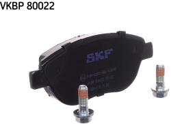 SKF Sada brzdových platničiek kotúčovej brzdy SKF VKBP 80022 (VKBP 80022)