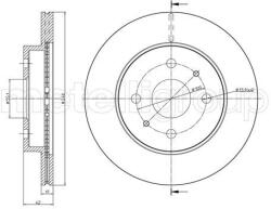 METELLI Brzdový kotúč METELLI 23-0923C (23-0923C)