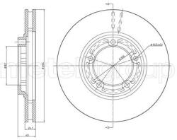 METELLI Brzdový kotúč METELLI 23-0596 (23-0596)