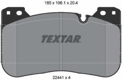 TEXTAR Sada brzdových platničiek kotúčovej brzdy TEXTAR 2244101 (2244101)