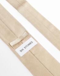  Six Stories bézs szatén nyakkendő NJ5 jwo 150 (135188656)