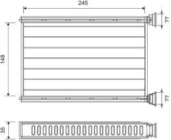 VALEO Výmenník tepla vnútorného kúrenia VALEO 812401 (812401)