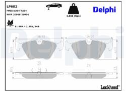 DELPHI Klocki Ham. Bmw 5 E34 (lp602)