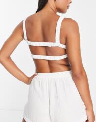  Asos Design Crop Top Vállpántok WS1 olw Xs