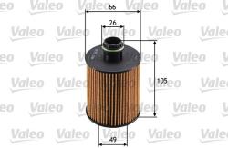 VALEO Olejový filter VALEO 586562 (586562)